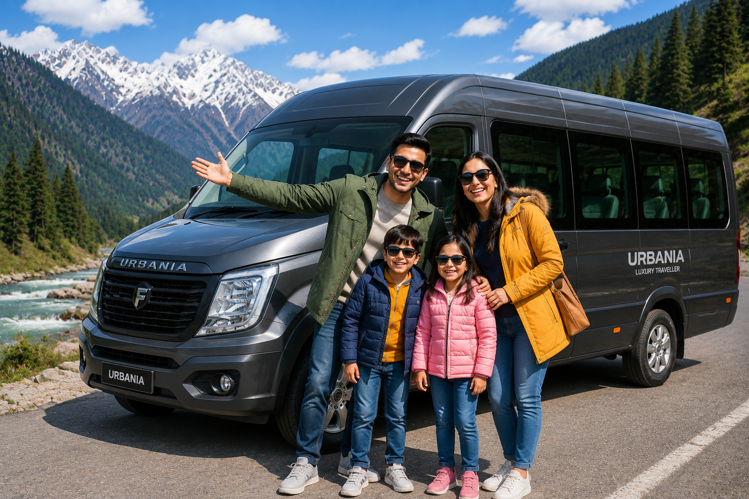 Best Urbania Tempo Traveller Rental in Delhi for Group Tours